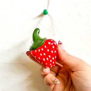Biggie Strawberry Ornament