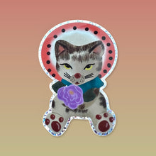 Load image into Gallery viewer, Loretta The Cowgirl Cat Sticker
