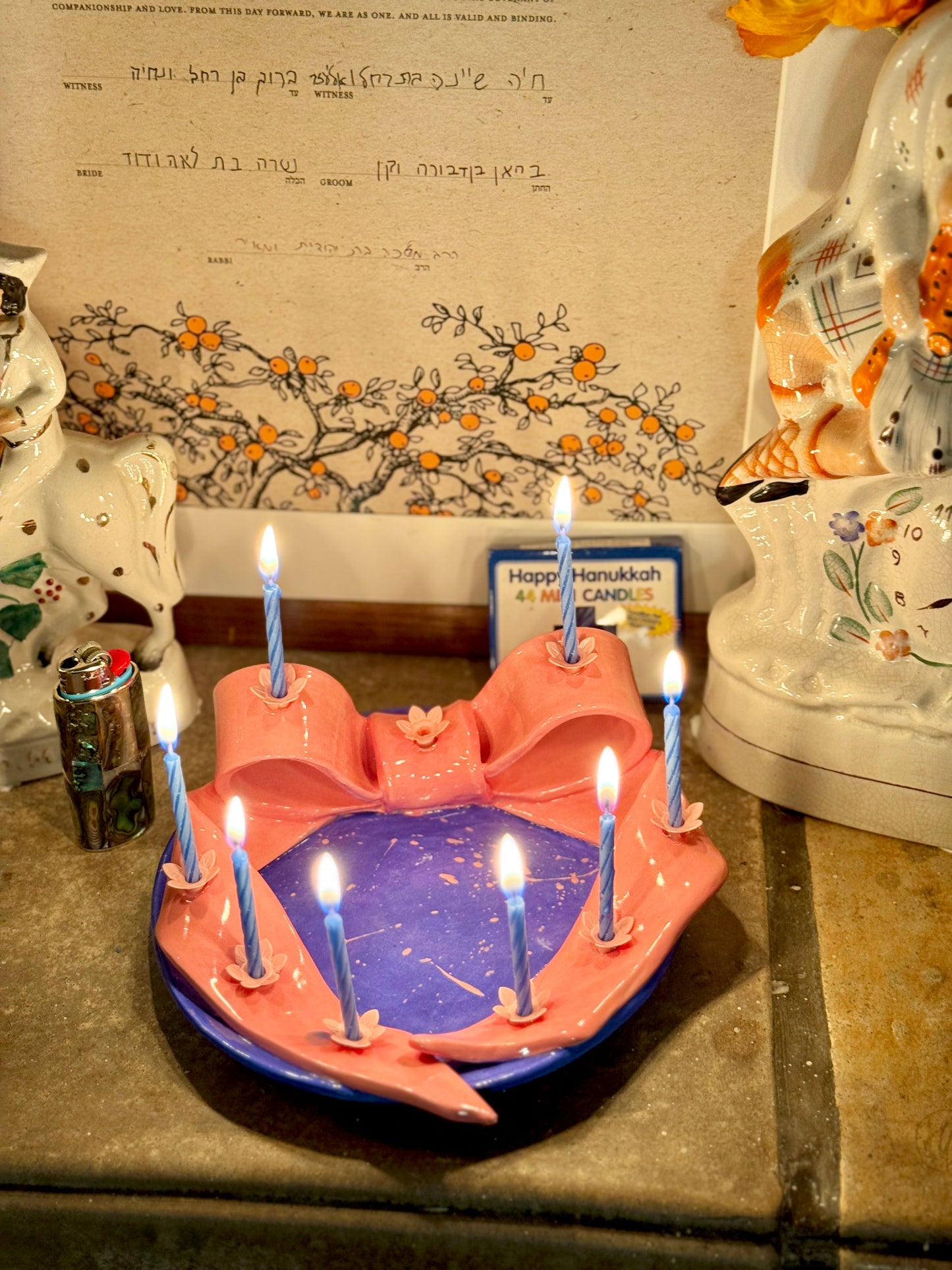 Bow Menorah