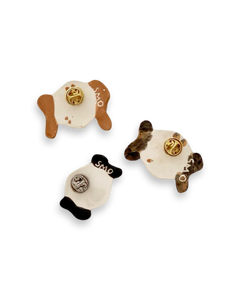 Sad Spaniel Pin