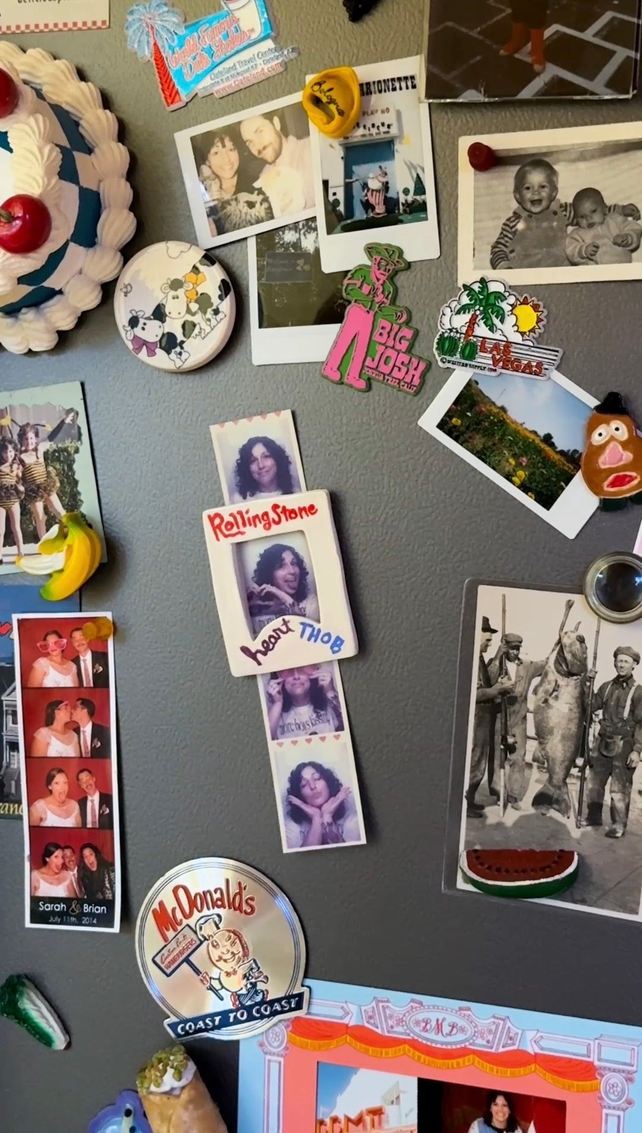 Rolling Stone Magazine Cover Magnet Frame