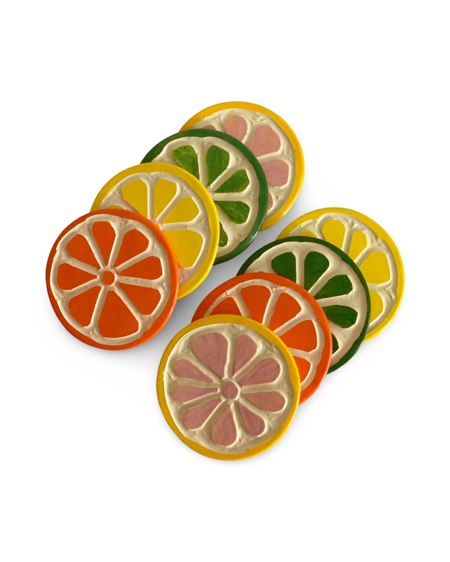 Citrus Fruit Coaster Mix