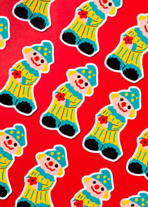 Flower The Clown Sticker