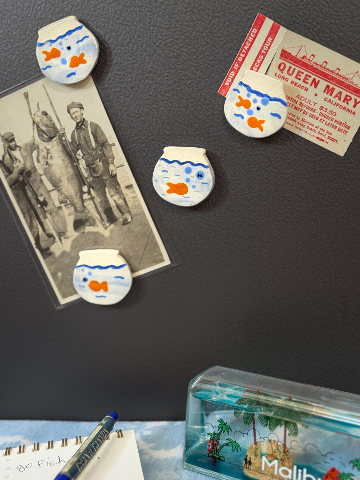 Fish Bowl Magnet