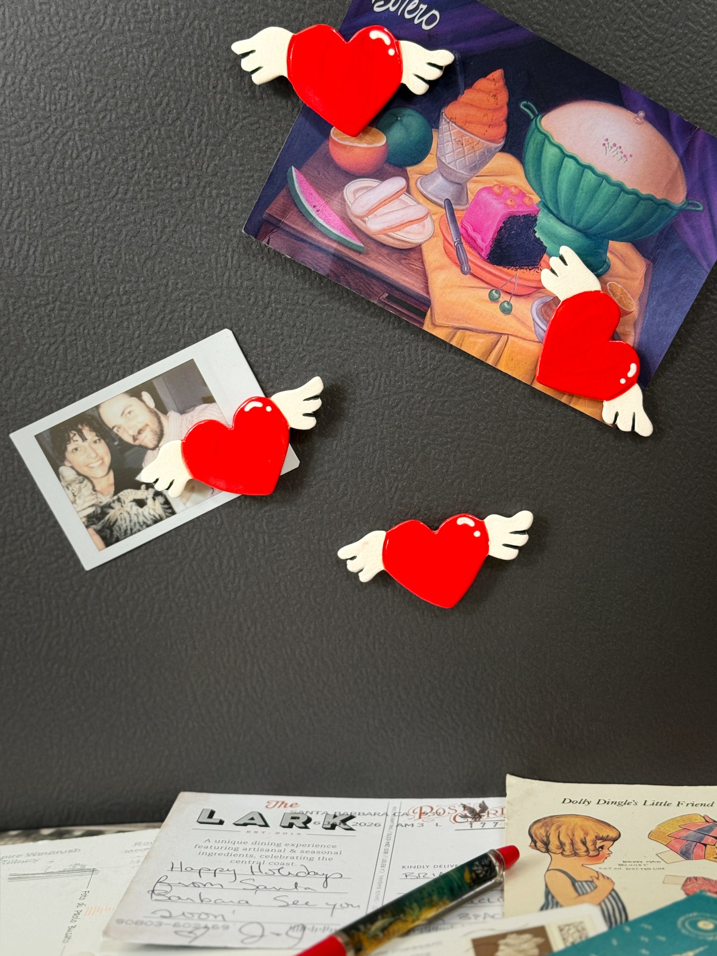 Winged Heart Magnet