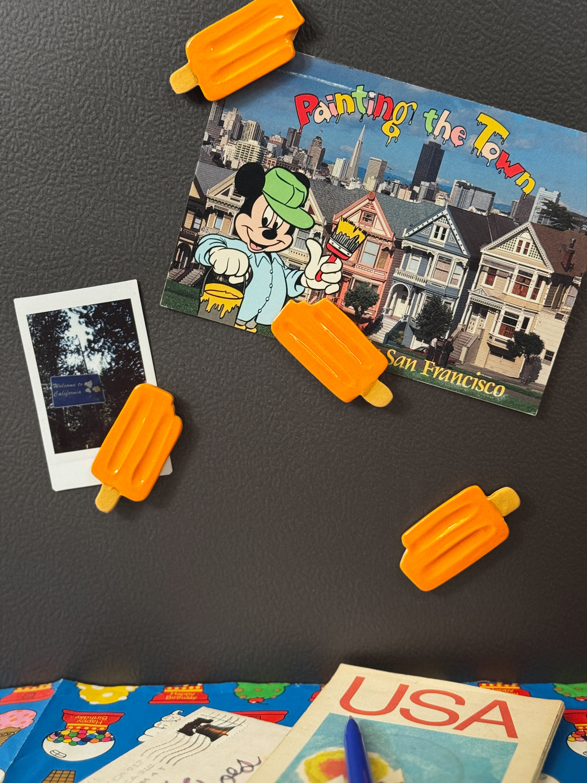 Orange Creamsicle Magnet