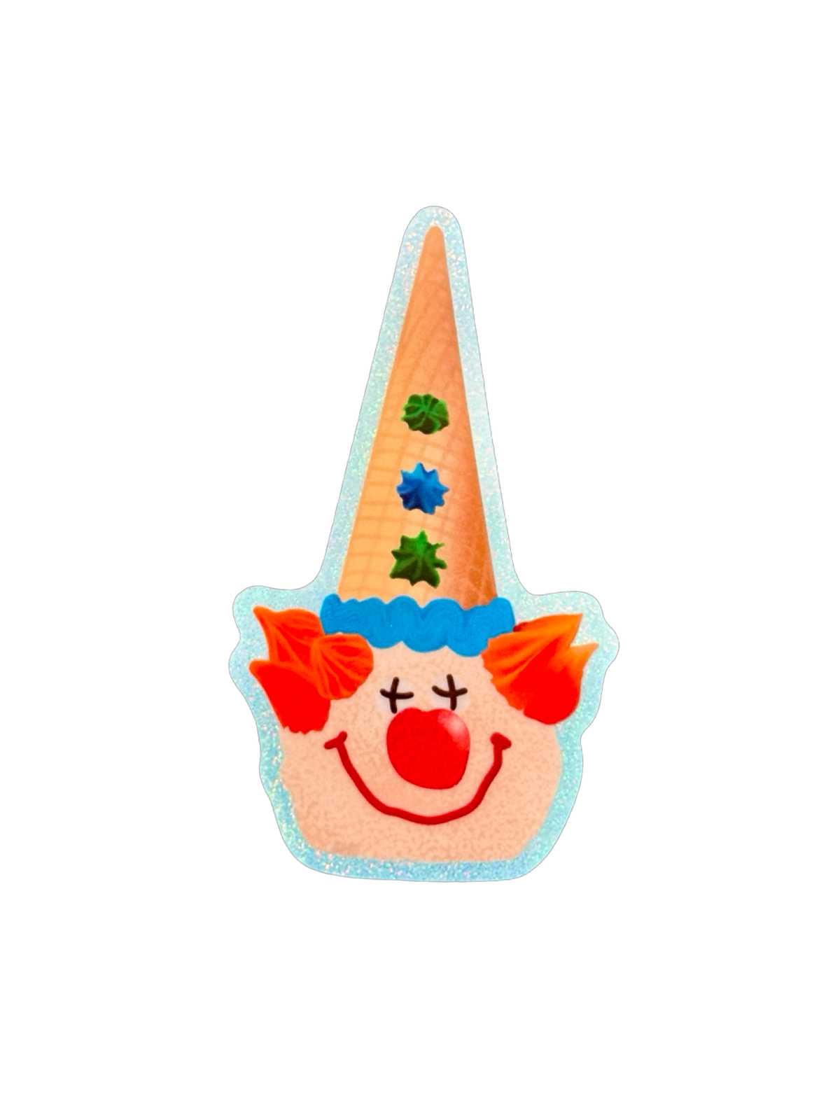 Clown Cone Sticker