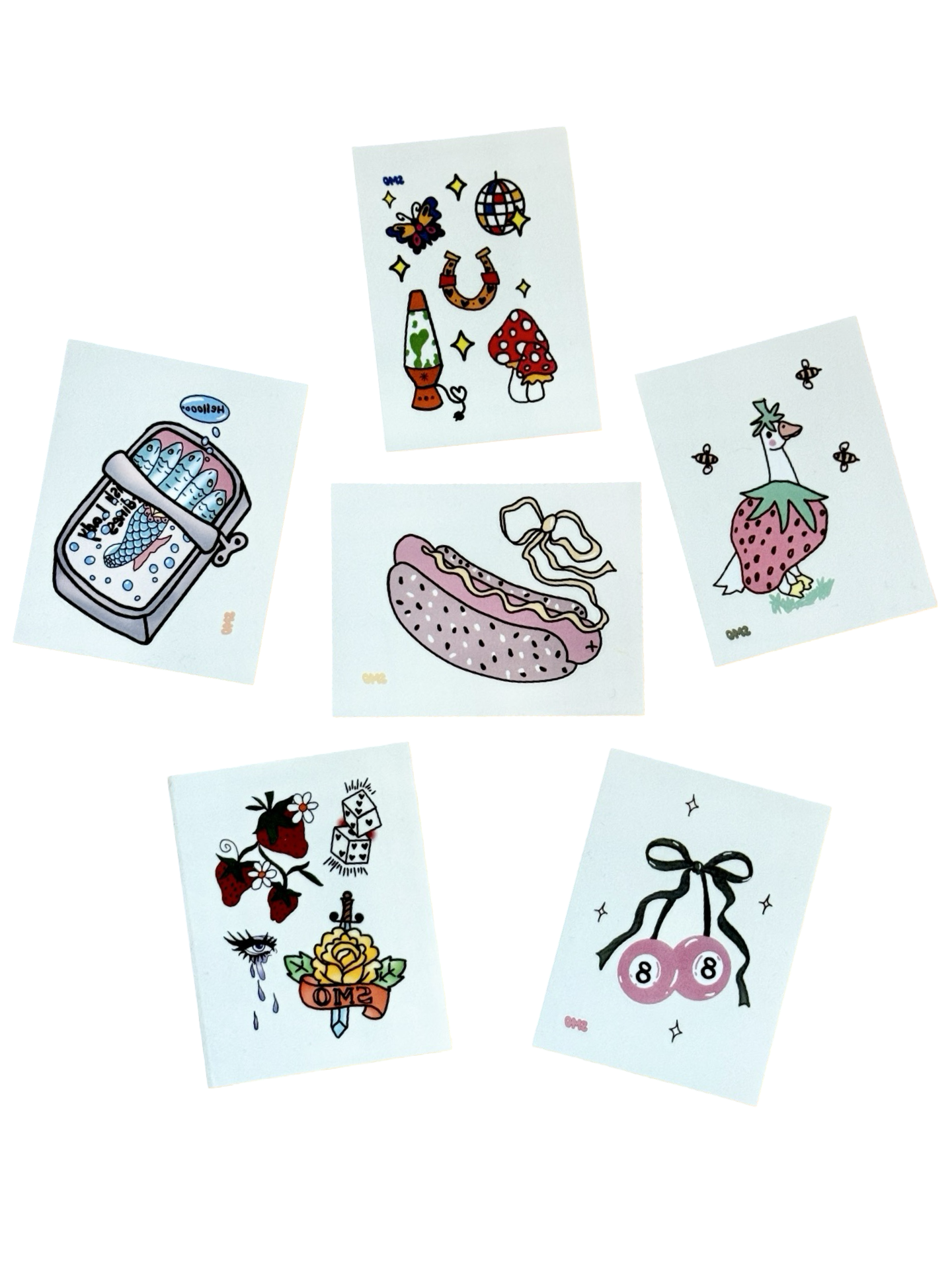 SMO Temporary Tattoo Pack