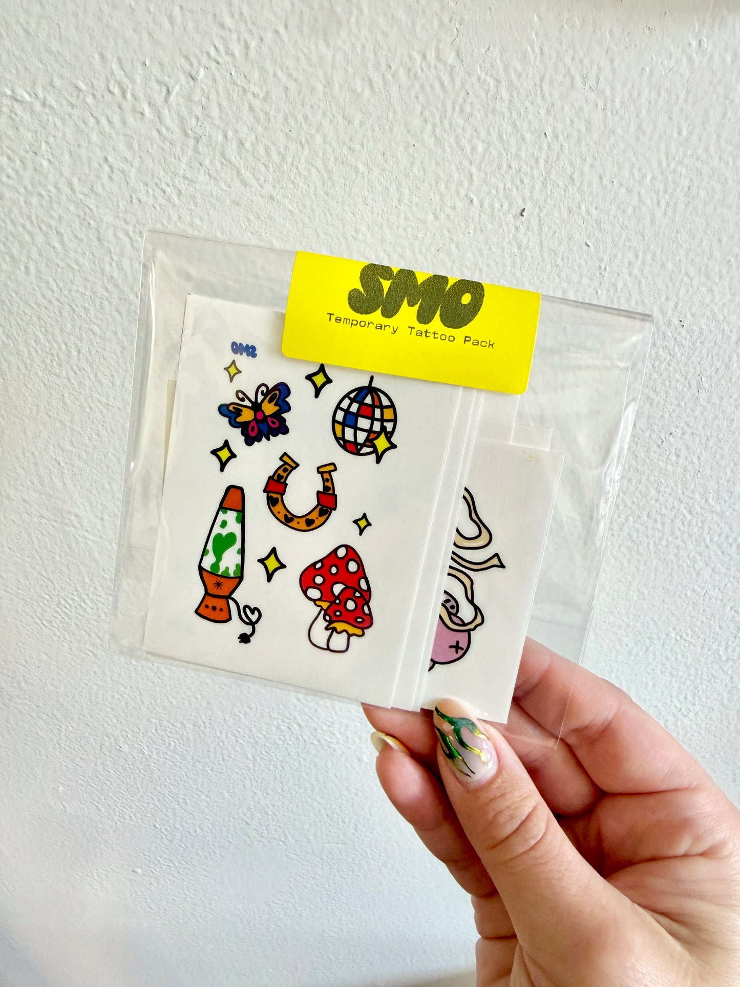 SMO Temporary Tattoo Pack