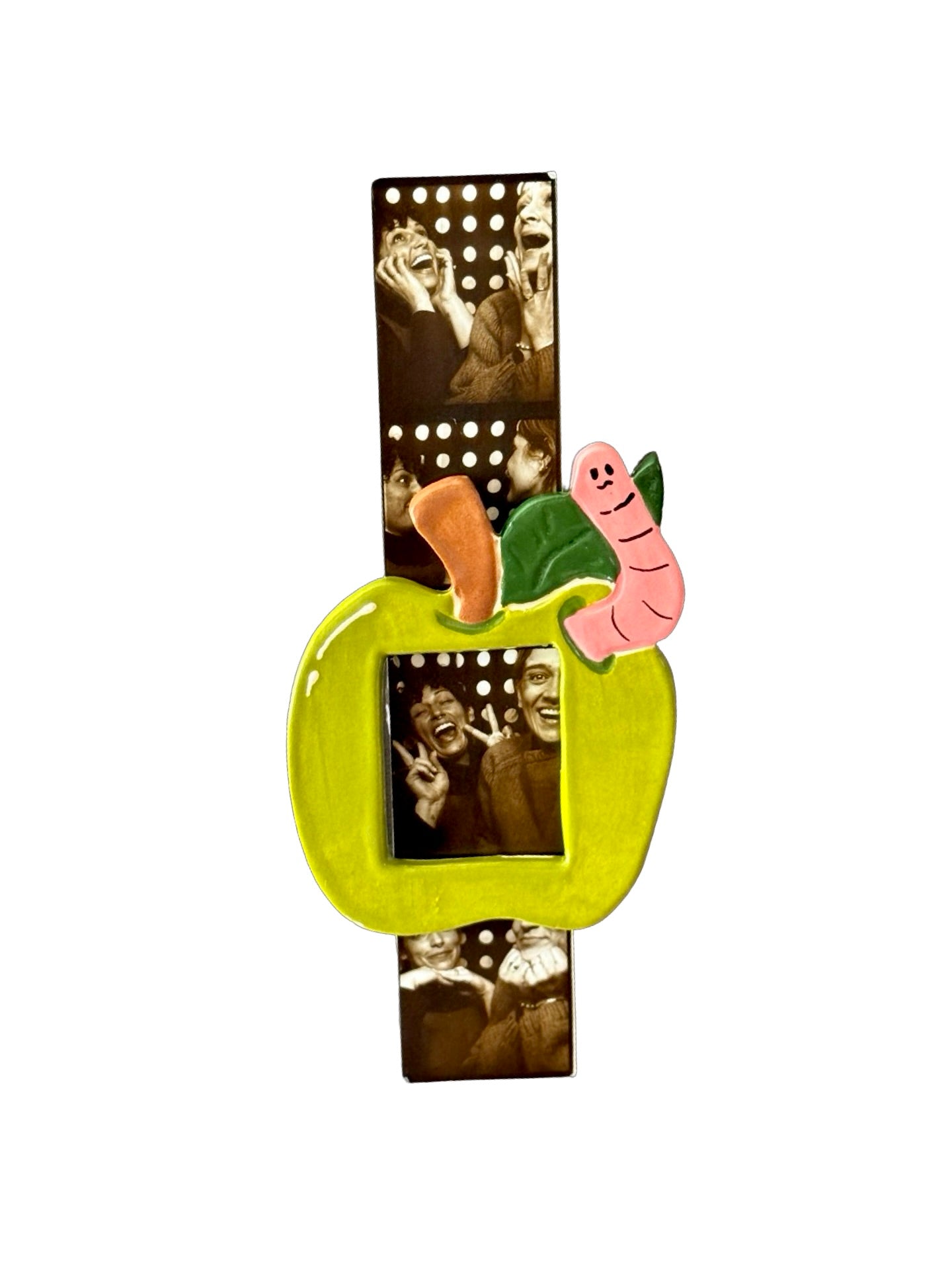 Wormy Apple Magnet Frame