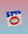 Big Mouth Sticker Frame
