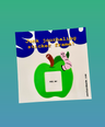 Wormy Apple Sticker Frame