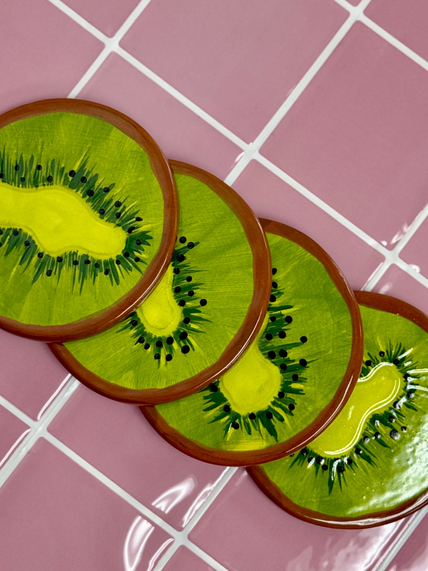 Kiwifruit Coasters