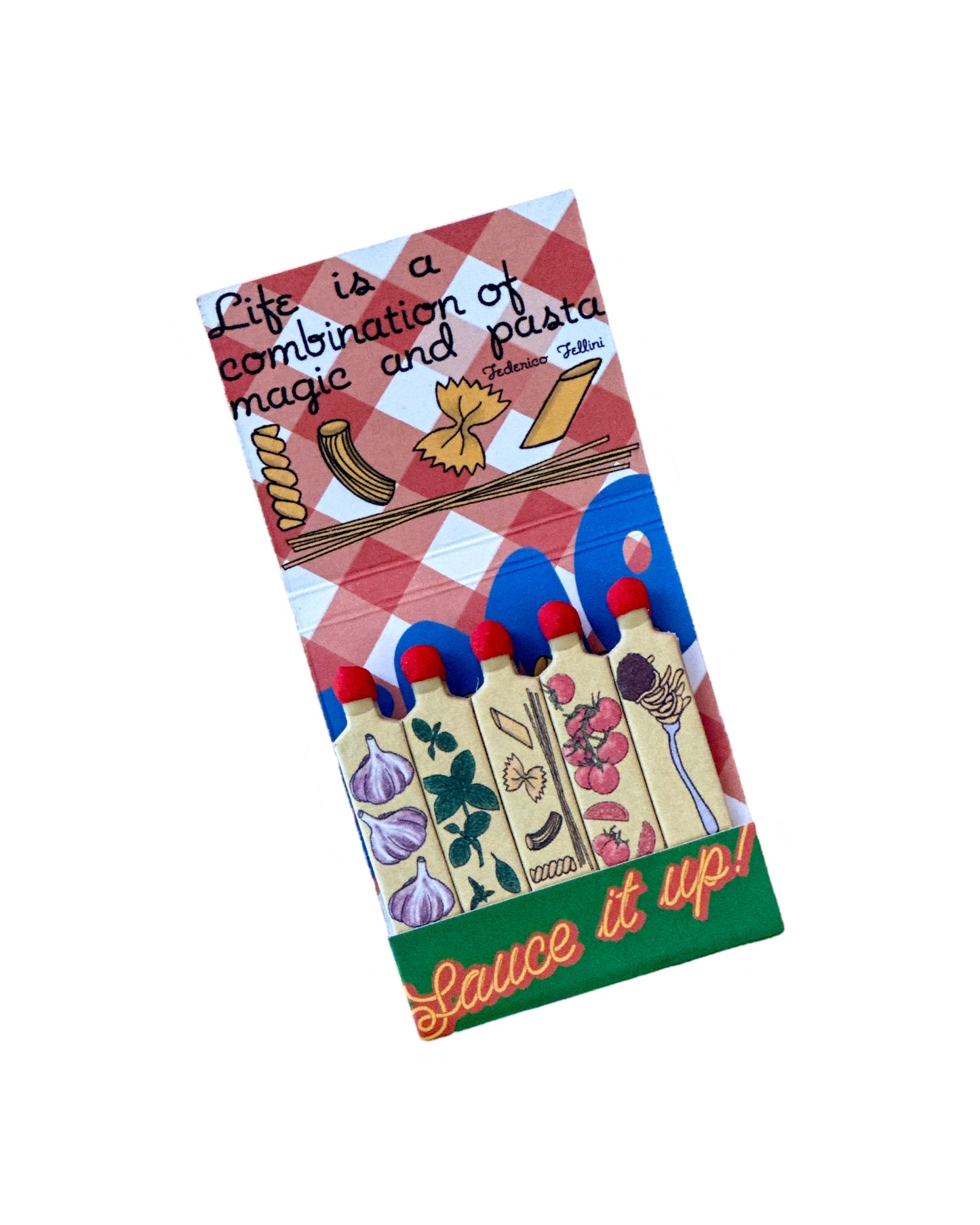 Spaghetti Night Matchbook