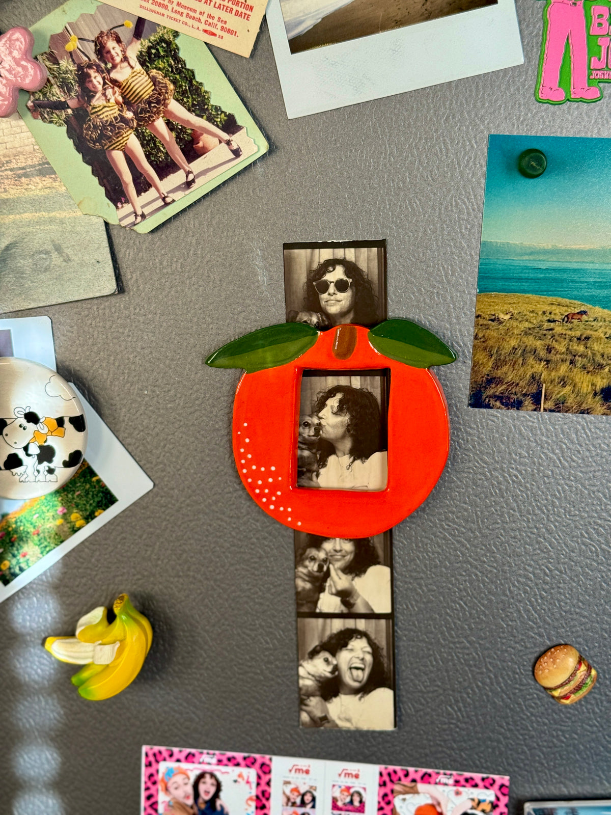 Orange Magnet Frame