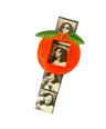 Orange Magnet Frame