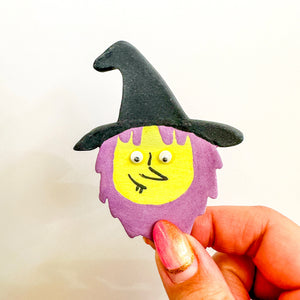 Matte Witch Magnet