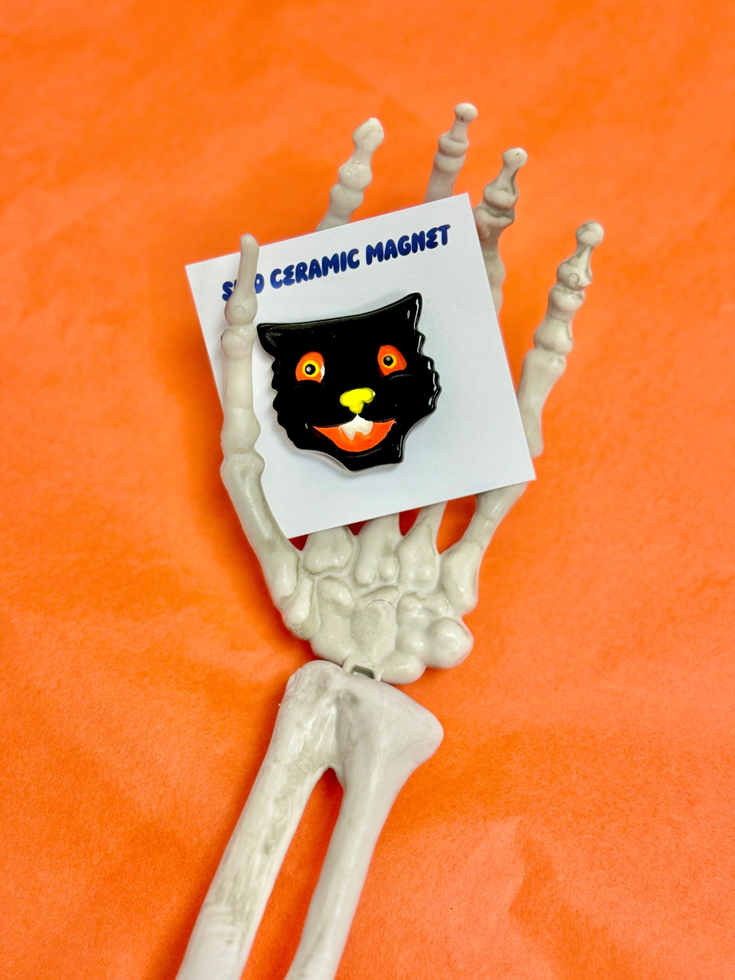 Spooky Cat Magnet