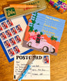 Road Trip Postcard