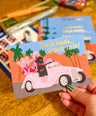 Road Trip Postcard