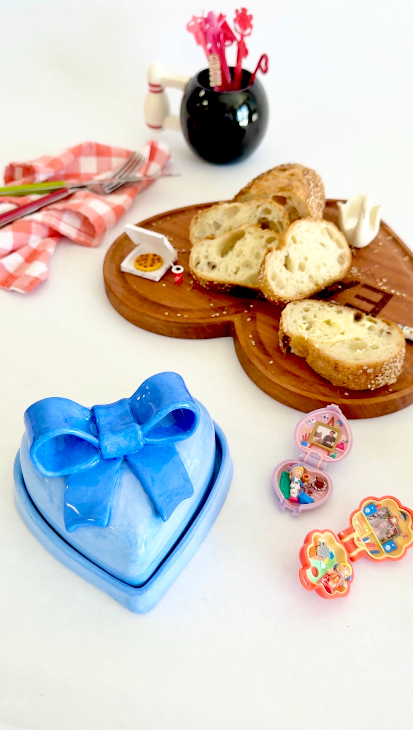 Blue Polly Pocket Trinket Box