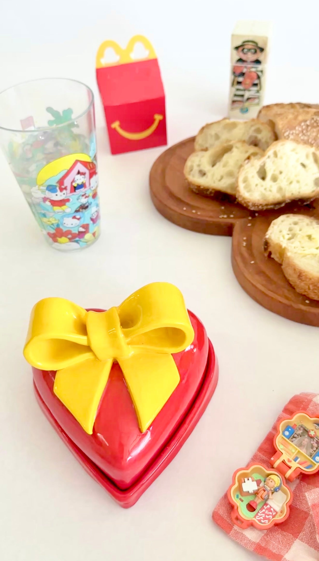 Red Polly Pocket Trinket Box