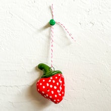 Load image into Gallery viewer, Biggie Strawberry Ornament
