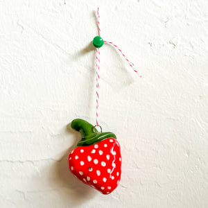 Biggie Strawberry Ornament