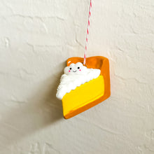 Load image into Gallery viewer, Lemon Meringue Cloud Pie Ornament
