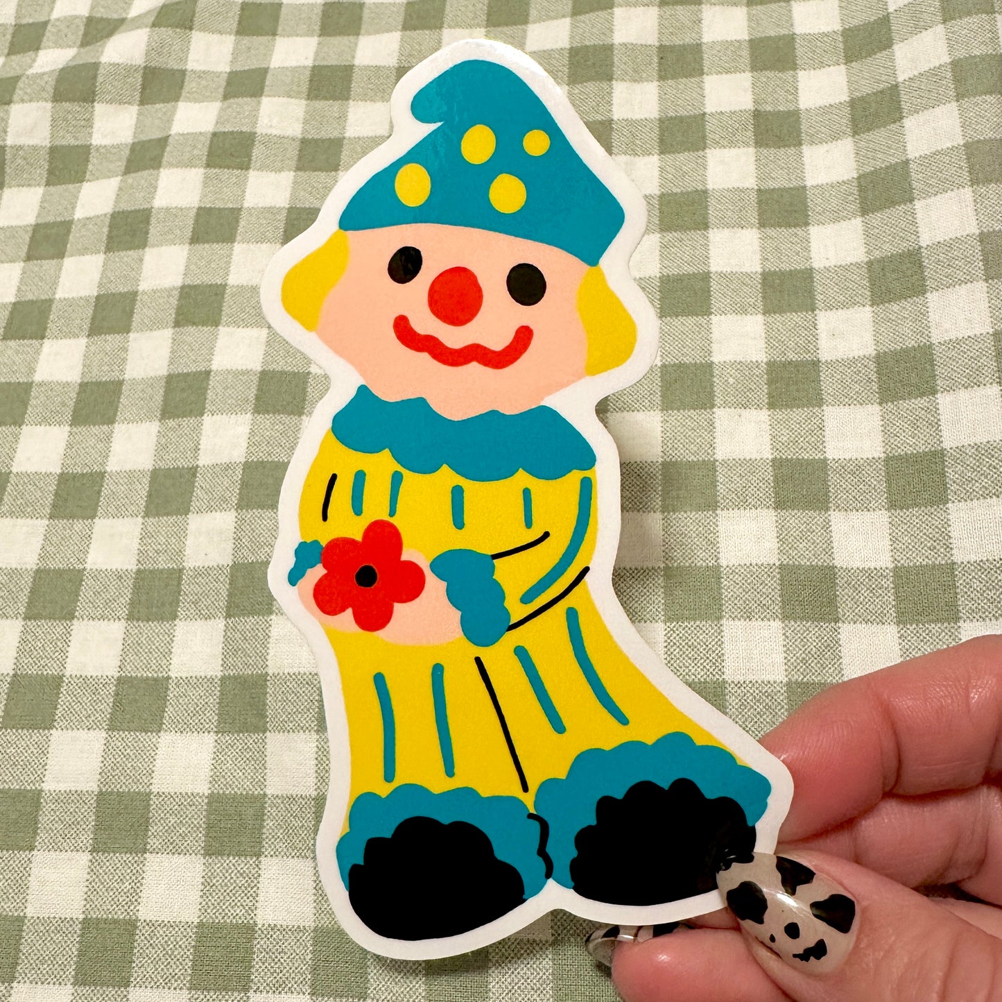 Flower The Clown Sticker