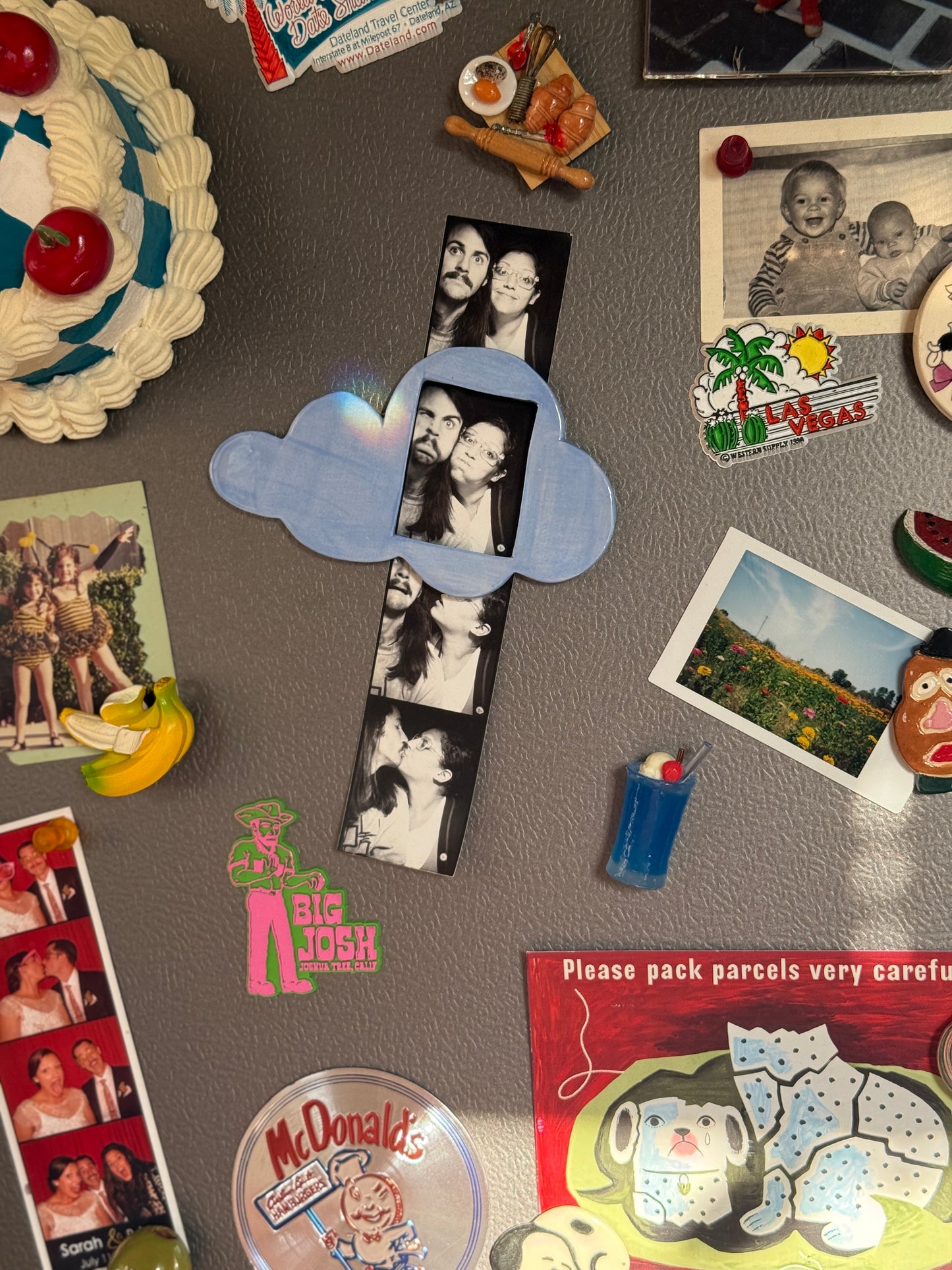 Blue Cloud Magnet Frame