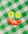 Happy Cucumber Face Sticker