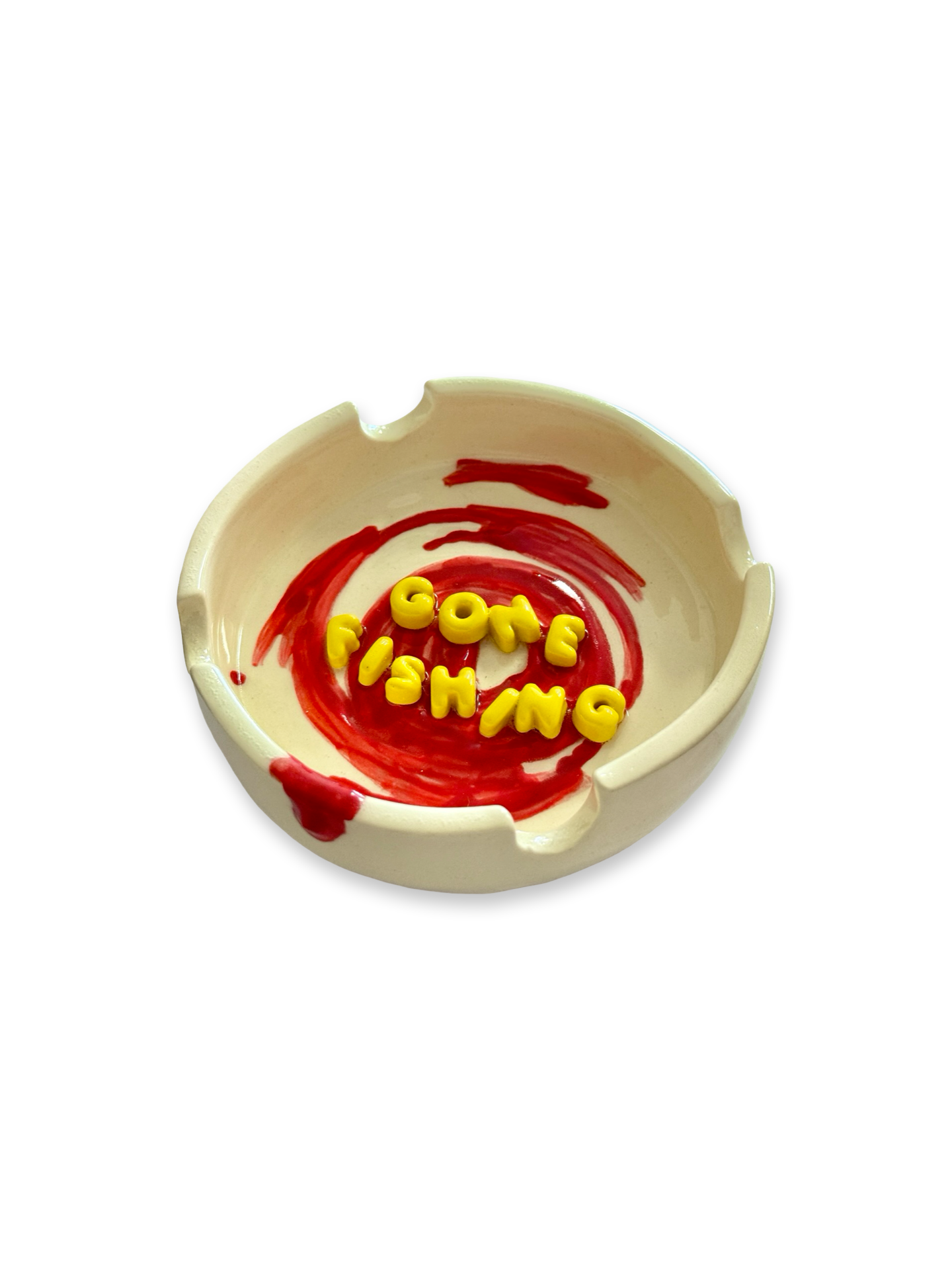 Alphabet Soup Ashtray