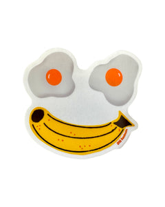 Happy Egg Face Sticker