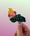 Big Lazy Clown Sticker