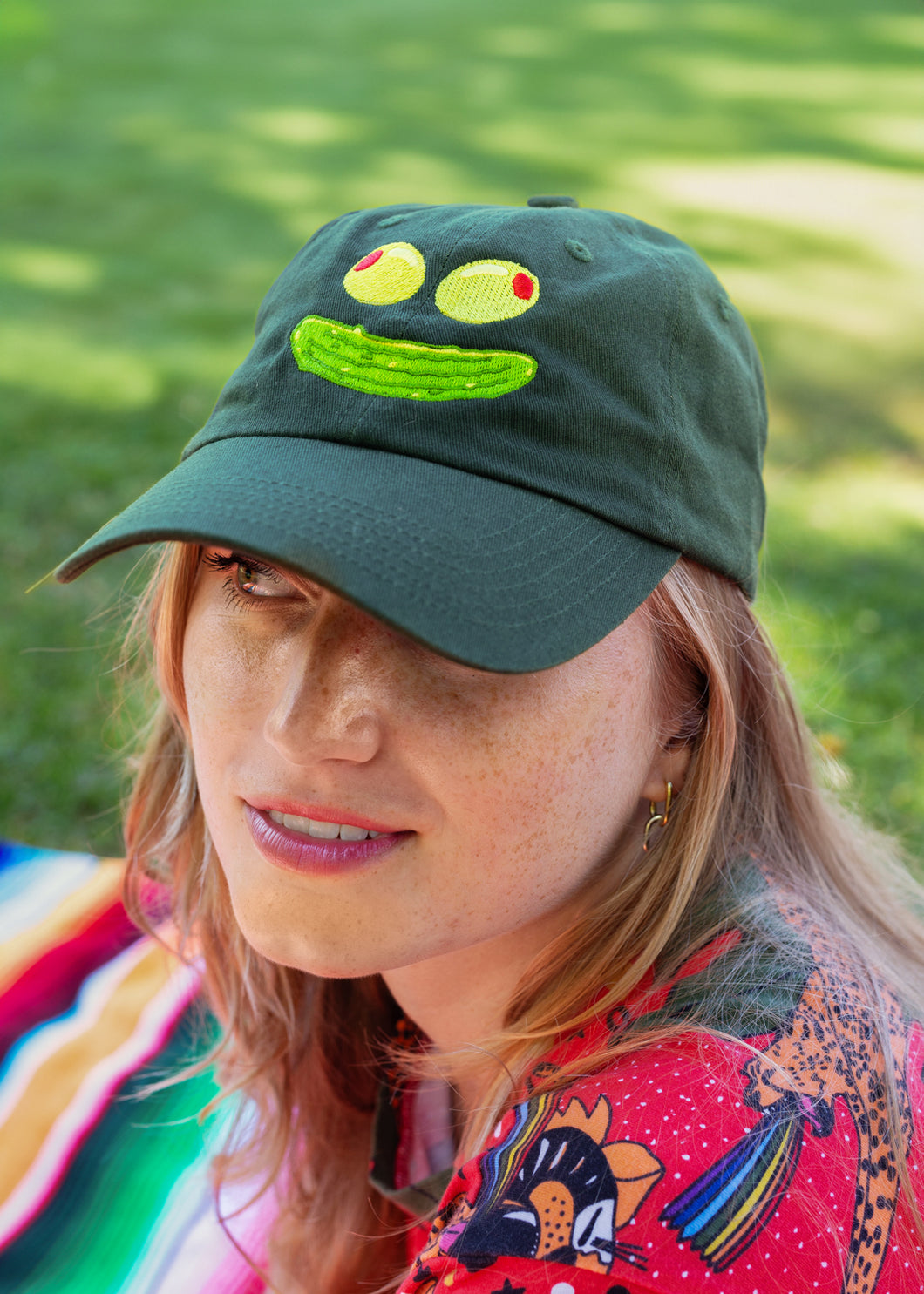 Olive Face Hat