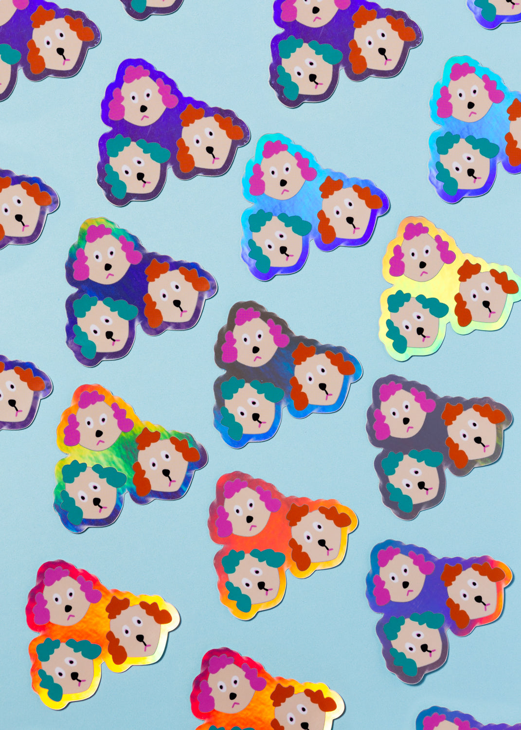 Oodles Of Poodles Sticker