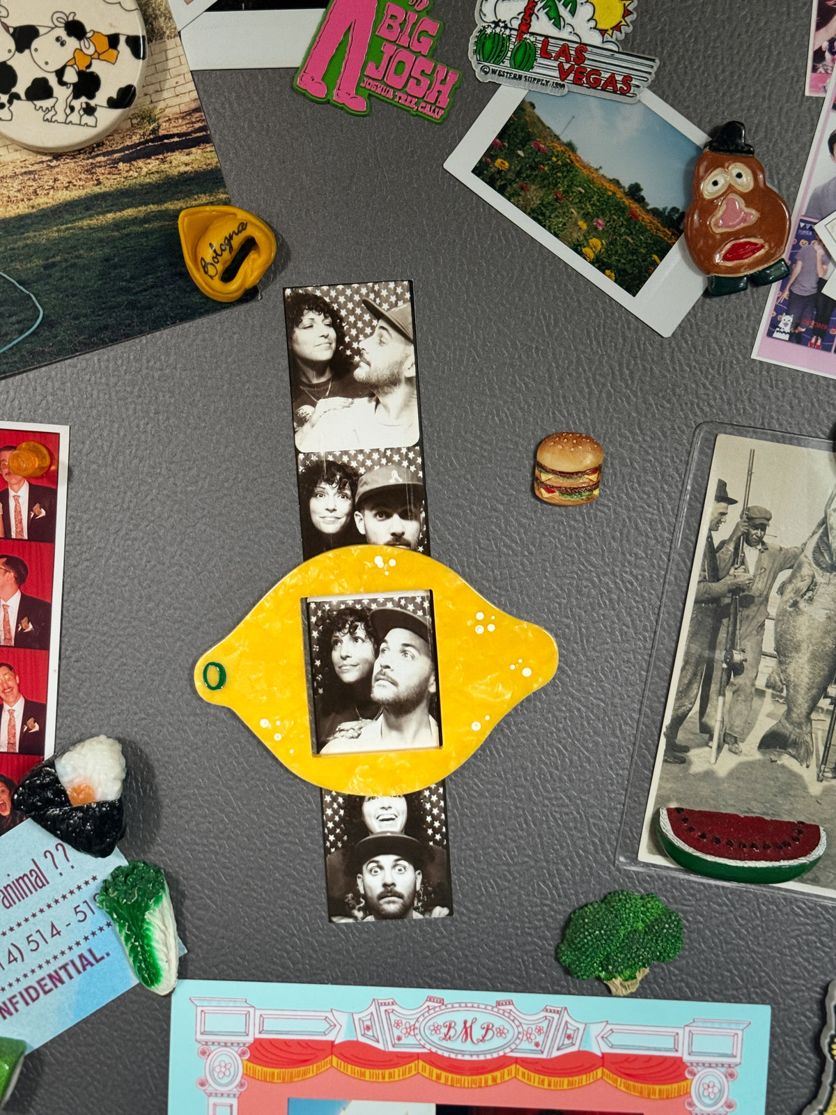 Lemon Magnetic Photo Frame