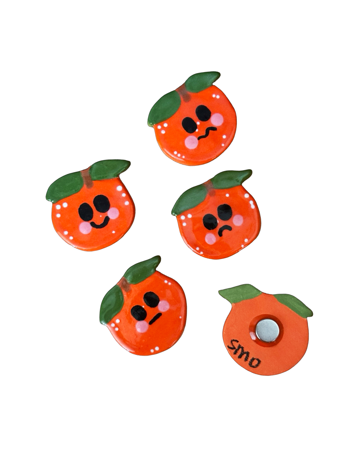 Groovy Orange Magnet