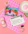 Road Trip Postcard
