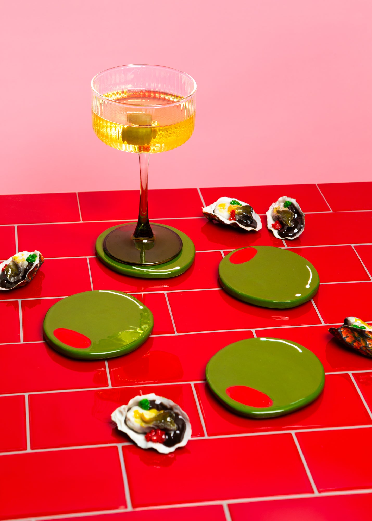 Olive Coasters