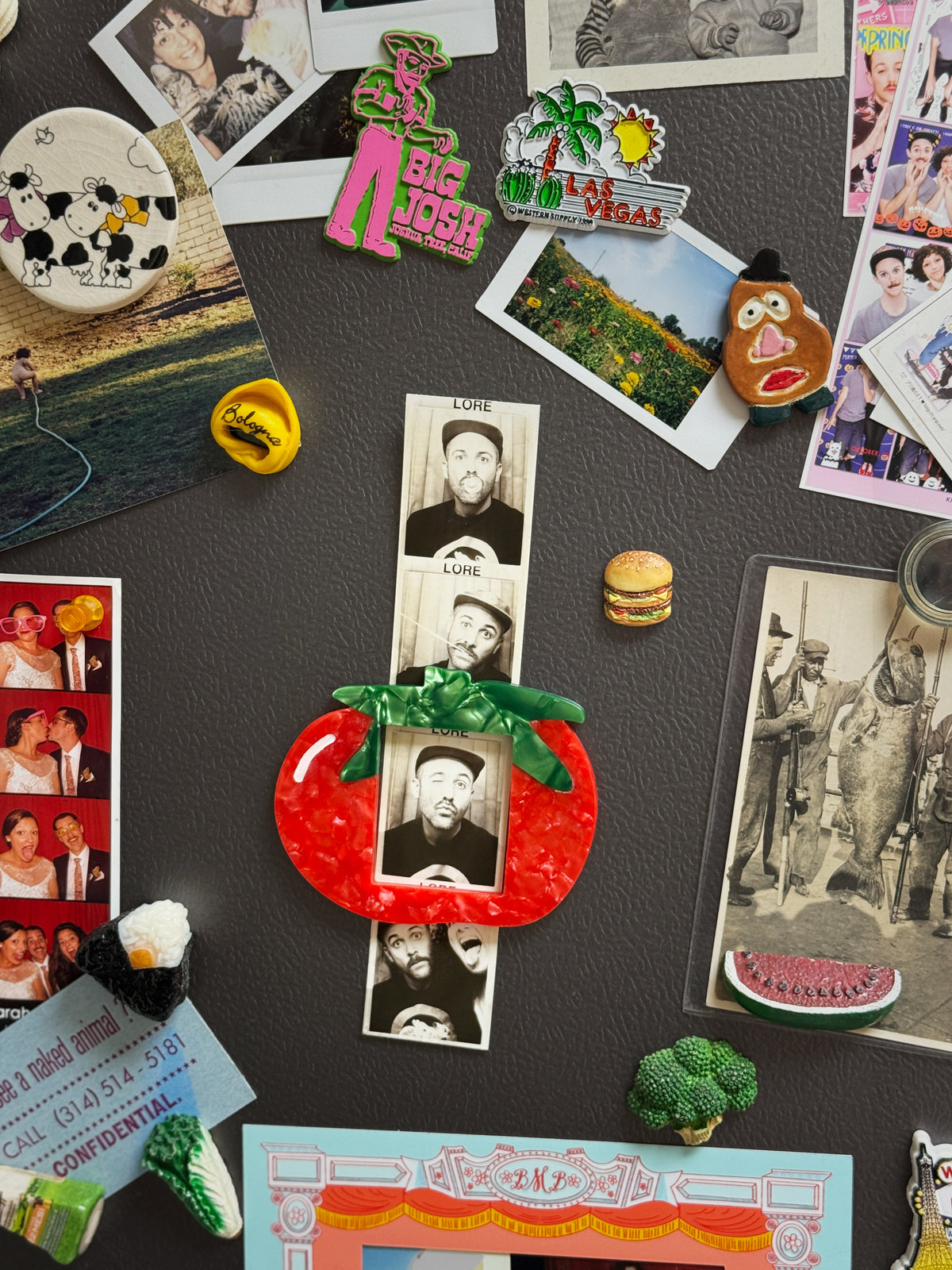 Tomato Magnetic Photo Frame