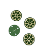 Lime Coasters