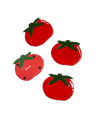 Tomato Coasters