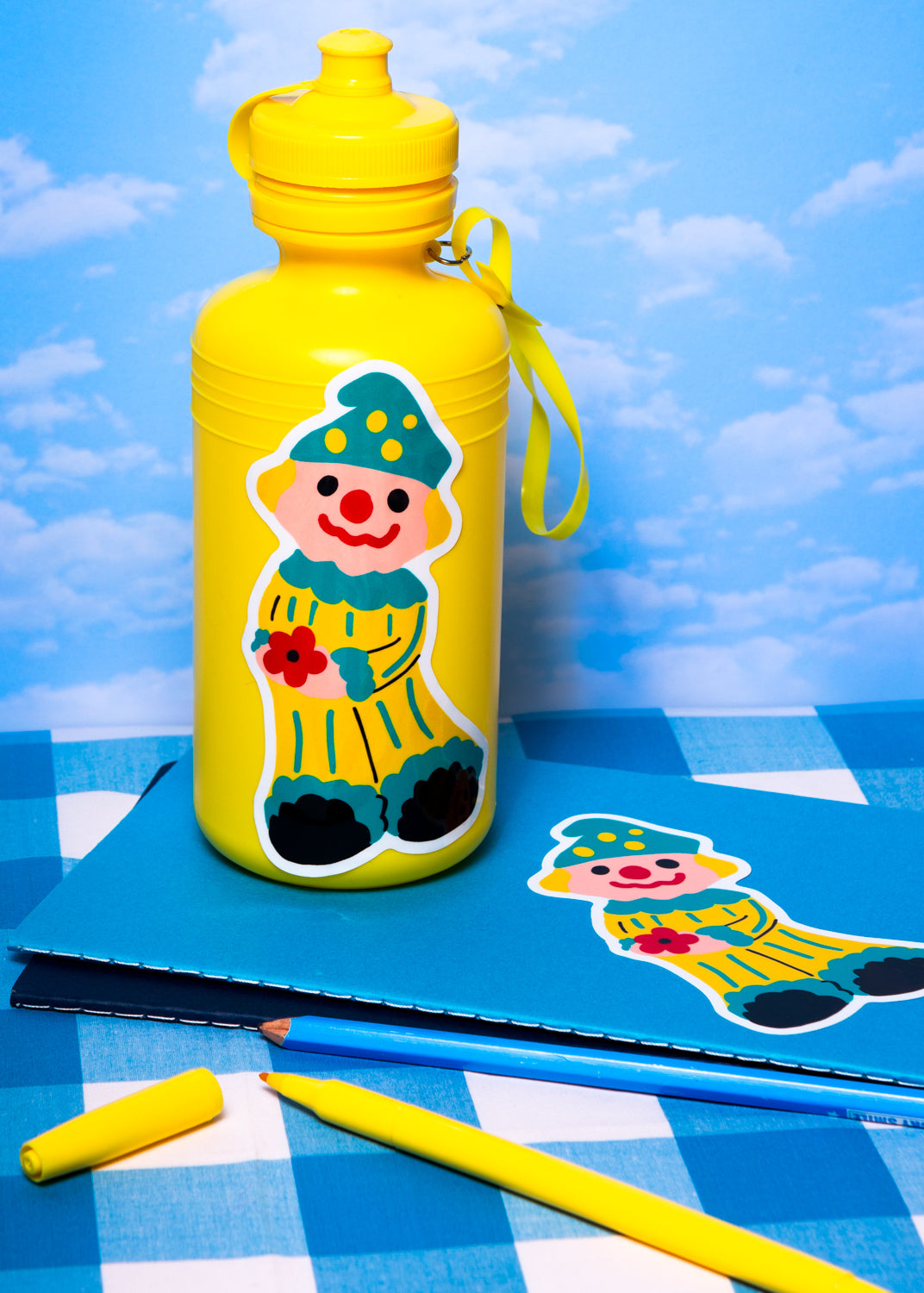 Flower The Clown Sticker