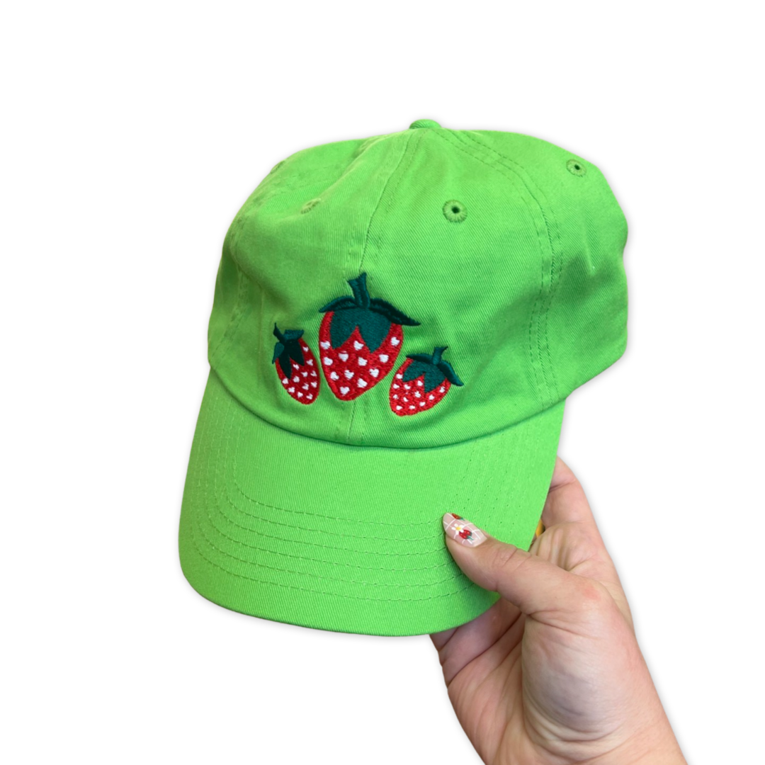 Strawberry Trio Hat