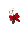 Red Bow Bag Charm