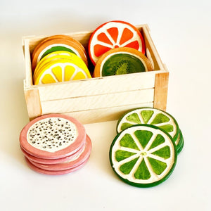 Grapefruit Coasters