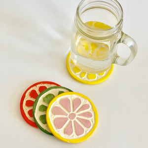 Citrus Fruit Coaster Mix