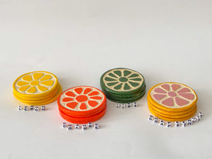 Citrus Fruit Coaster Mix